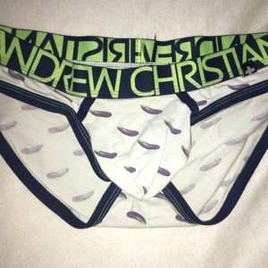 Andrew Christian Eggplant Brief